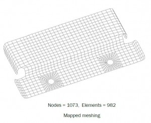 Mapped meshing